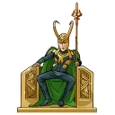 Loki emoji 🤴