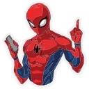 Marvel Spider Man emoji 🖕