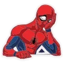 Емодзі Marvel Spider Man 😔