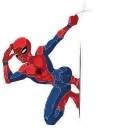Эмодзи Marvel Spider Man 😰