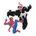 Marvel Spider Man emoji 🦶