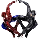 Эмодзи Marvel Spider Man 🫠