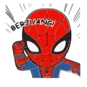 Емодзі Marvel Spider Man 👊