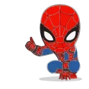 Емодзі Marvel Spider Man ☝️