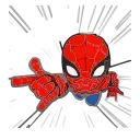 Эмодзи Marvel Spider Man 🤟