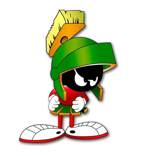 Стикер Telegram «Marvin The Martian / By OsmerOmar» 😠