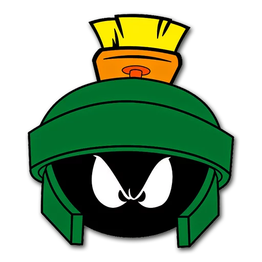Marvin The Martian / By OsmerOmar sticker 😤