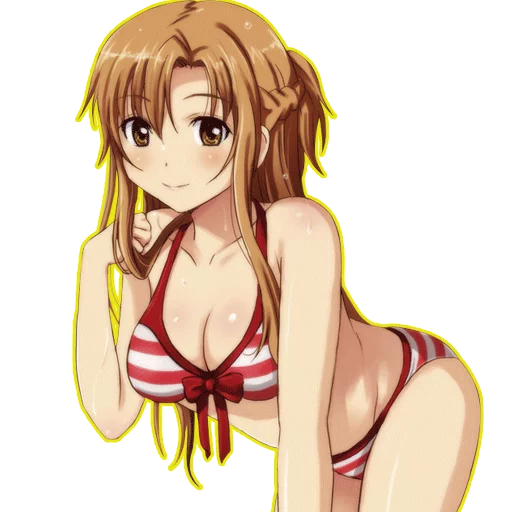 Telegram Sticker «Asuna For (By Mary Scarlet)» 🙂