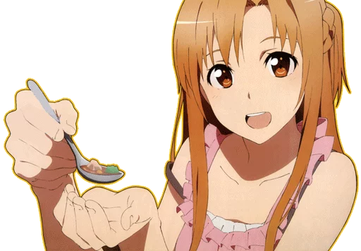 Стикер Asuna For (By Mary Scarlet) 😁