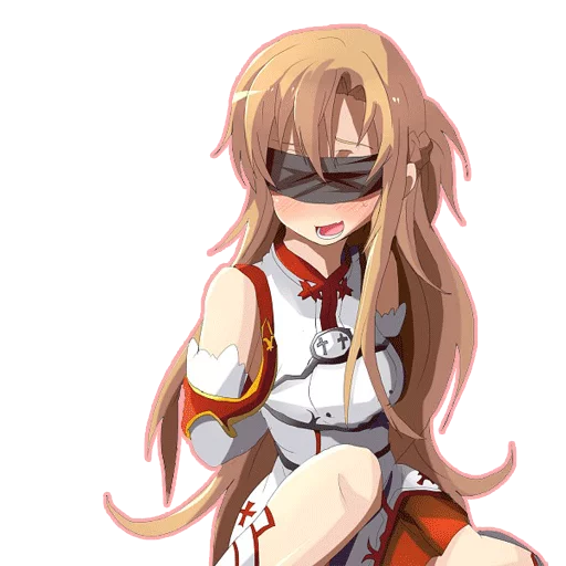 Telegram Sticker «Asuna For (By Mary Scarlet)» 🤐