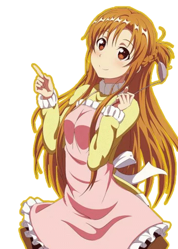 Стикер Asuna For (By Mary Scarlet) 😊