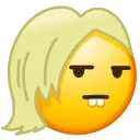 Стикер Mashup Emoji 😒