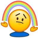 Стикер Mashup Emoji 🤷‍♂