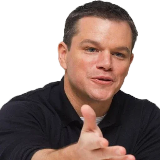 Telegram Sticker «Matt Damon» 😏