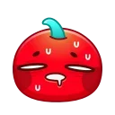 ᯤ Cherry Emoji┇ sticker 🥵