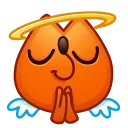 Стікер Fox Emoji 😇