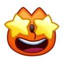 Fox Emoji sticker 🤩