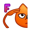 Fox Emoji stiker 🫡