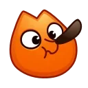 Стікер Fox Emoji 🤥