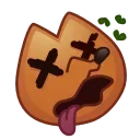 Стікер Fox Emoji 😵