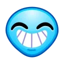Стікер ᯤ Alien Emoji 😁