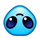Стікер ᯤ Alien Emoji 🙃