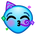 Эмодзи ᯤ Alien Emoji 🥳