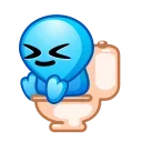 Стікер ᯤ Alien Emoji 🚽