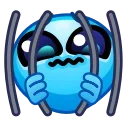 Эмодзи ᯤ Alien Emoji 🔒