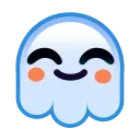 Ghost emoji ☺️