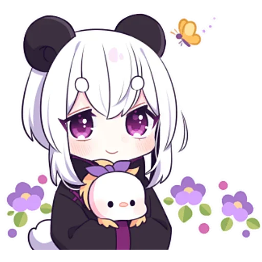 Panda Girl emoji 😊