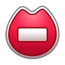 Motty Emoji sticker ⛔