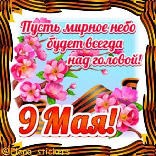 9 Мая  sticker 🎖
