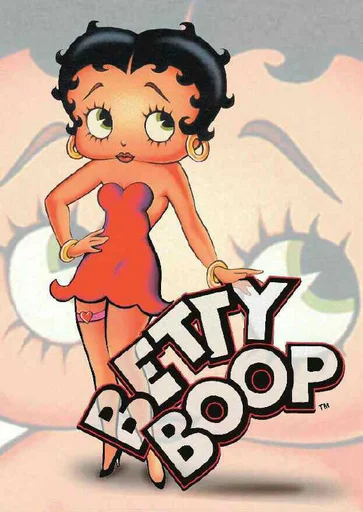 Telegram stiker «Modern Betty Boop» ☺️