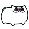 Creepy Cat emoji 🐱