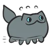 Емодзі Creepy Cat 🐱