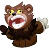 Telegram emoji «Медвежутка» 🤬