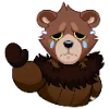 Telegram emoji «Медвежутка» 😢