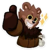 Telegram emoji «Медвежутка» 👍