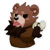 Telegram emoji «Медвежутка» 🤪