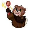 Telegram emoji «Медвежутка» 🤩
