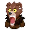 Telegram emoji «Медвежутка» 😳
