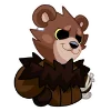 Telegram emoji «Медвежутка» 😏