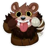 Telegram emoji «Медвежутка» 😛