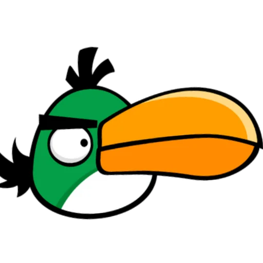 Стікер Angry Birds 💚