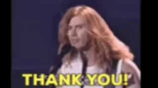 Стикер Dave Mustaine 🙏