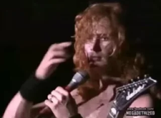 Стікер Dave Mustaine 😁
