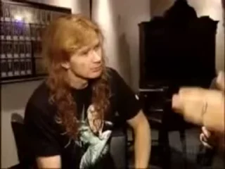 Dave Mustaine stiker 😴