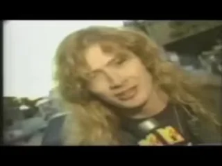 Стікер Dave Mustaine 🎤