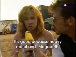 Стікер Dave Mustaine 👍